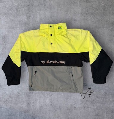 Vtg 90s Quicksilver Internationale Snowboard Jacket Oversize Medium 25 x28  RARE