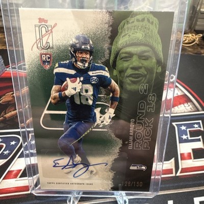 Topps 2025 Signature Class Elijah Arroyo Seahawks RC Auto /150 #136