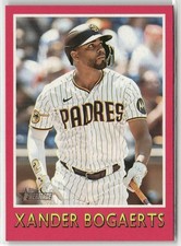 2024 TOPPS HERITAGE #75BS-15 XANDER BOGAERTS 1975 BASEBALL SENSATIONS PADRES