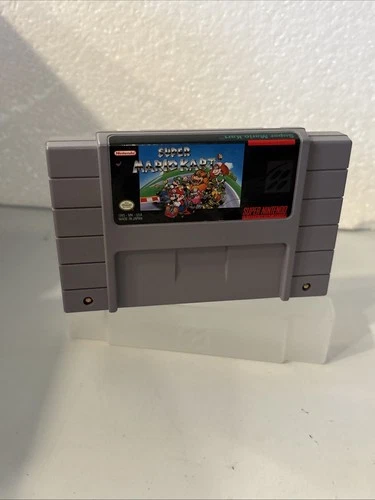 Super Mario Kart (Nintendo SNES, 1992) Tested - Clean - Free Shipping