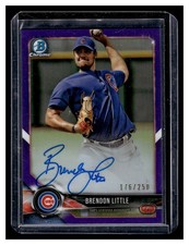 Little, Brendon - 2018 Bowman Chrome Prospect - Autograph - 176/250