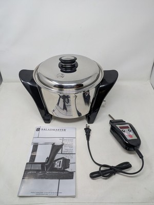 New-Saladmaster 316Ti Titanium SS 5 Qt Multi-Purpose Oil Core MP5 Cooker