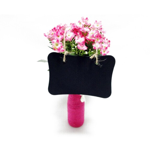 10 Pcs Small Blackboard Signs Chalkboard Mini Hanging - Picture 3 of 3