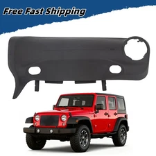 For 2015-2018 Jeep Wrangler JK Passenger Side Dashboard Cover Dash Panel Black
