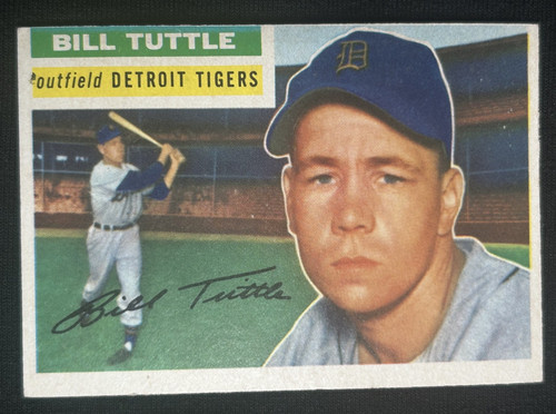 Bill Tuttle #203 1956 Topps card