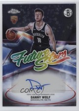 2025-26 Topps Chrome Future Stars Auto Danny Wolf #FS-DW Auto 0r2b
