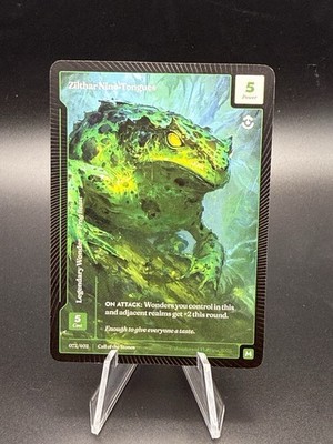 Wonders of The First- Call Of The Stones Zilthar Nine-Tongues Mythic 072/402