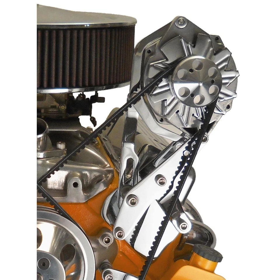 Bills Hot Rod Co.600 Series SBC Juego Ancho Soporte Alternador, Largo Foto 2 de 4