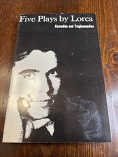 Five Plays By Lorca; Paperback Federico Garcia Lorca 1963