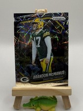 2025 Panini Prizm Lazer Brandon McManus #290 Green Bay Packers