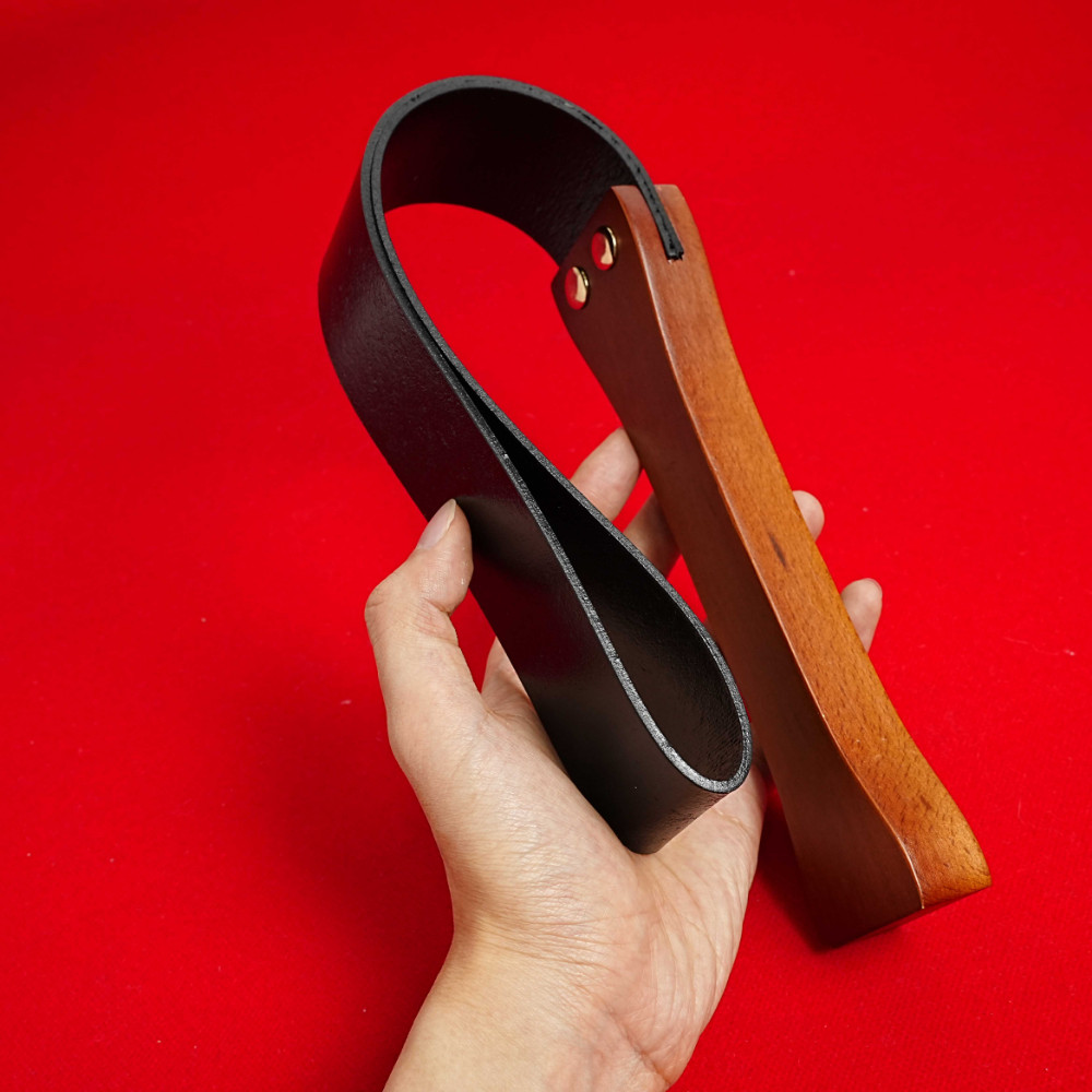 BDSM Holz Paddle SM Fetisch Spanking Paddle Mit Lederband BDSM WHIP Couple Games