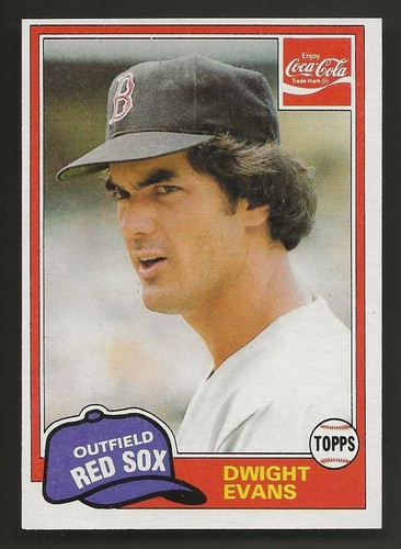 1981 Dwight Evans #3