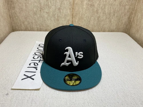 Oakland A's Athletics Black Green 2-Tone Pink UV Side Batterman NOT HAT CLUB