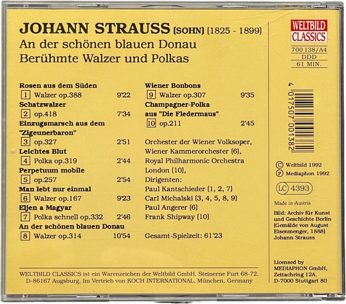 Klassik, Operette, Classic Musik CD/CDBOX Auswahl2 (Nur 1 mal Porto)+Multirabatt - Bild 242 von 504