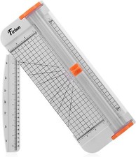 A4 Paper Cutter 12 Inch Titanium Paper Trimmer Scrapbooking Tool with Side Ruler