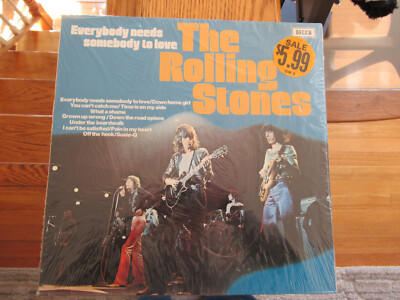 ROLLING STONES STILL SEALED LP  EVERYBODY NEEDS SOMEBODY TO LOVE  Decca Holland
