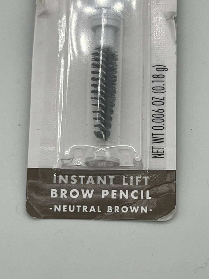 e.l.f, lápiz de cejas de elevación instantánea, doble cara, preciso, punta fina, marrón neutro nuevo Foto 2 de 2