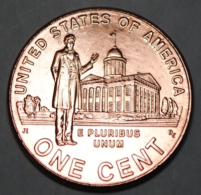United States 1 Lincoln Cent 2009 D Professional Life BU USA Penny