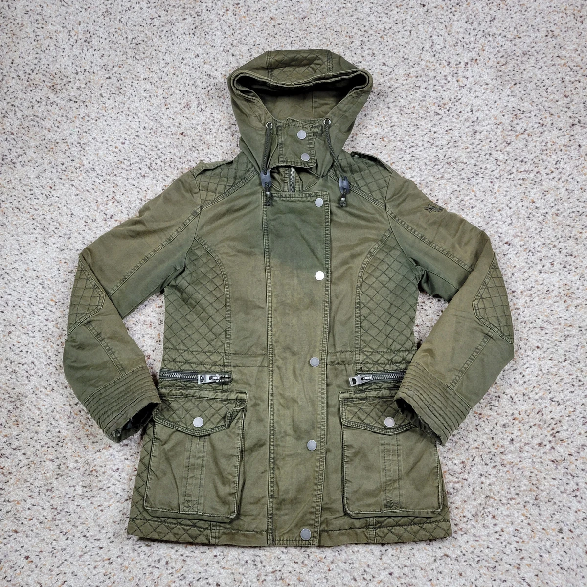 Guess military jacket best sale womens