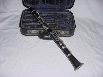 COUESNON 12 KEY ALBERT SYSTEM WOOD CLARINET 8CIE PARIS EXPOSITION