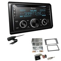 Pioneer Autoradio Bluetooth Einbauset FüR Ford Mondeo III 2003-2007 Anthrazit