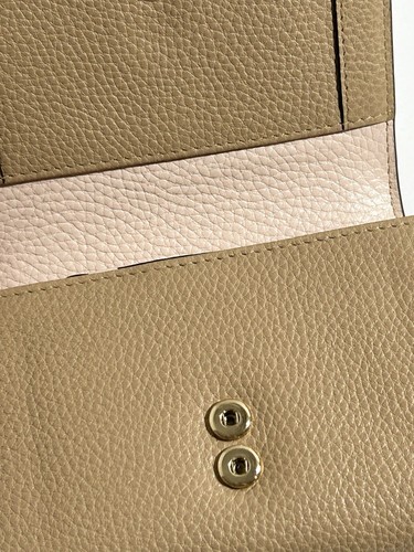 RADLEY BROWN LEATHER FLAP OVER PURSE WALLET NEW!!! - Picture 3 of 4