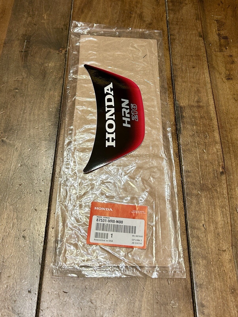 HONDA Decal Sticker HRN216 87531-VR8-N00 Genuine OEM | eBay
