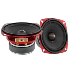 2x DS18 PRO-X4M 4″ Midrange Loud Speaker 400W 8 ohm Pro Car Audio Mid Range Pair