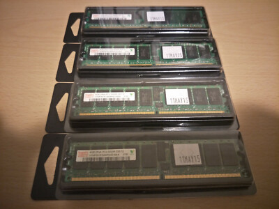 HYNIX - 4 x 4.0GB MATCHED SET PC2-3200R-333-12 400MHz ECC - 240 Pin - (PC/MAC)