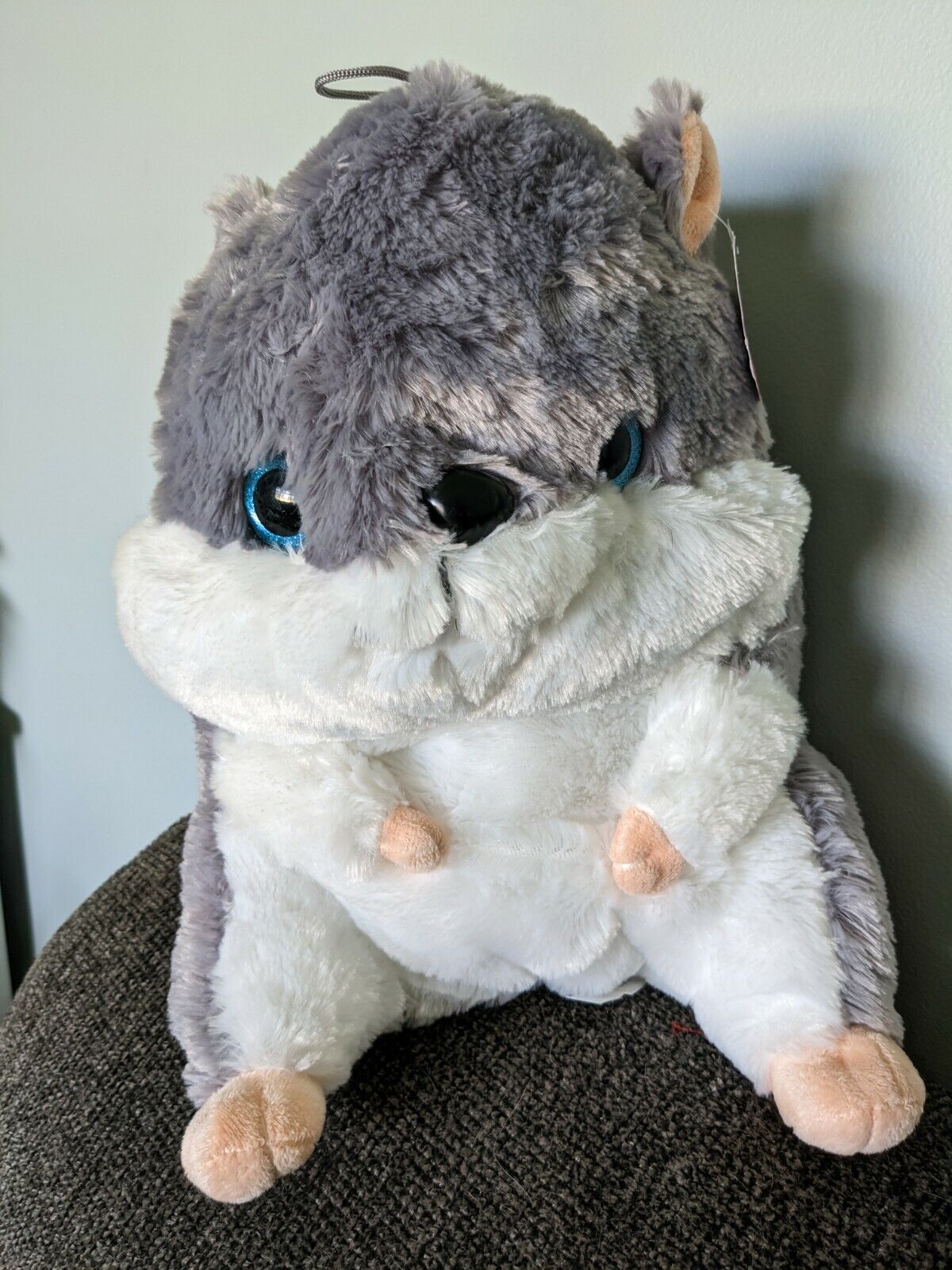 Belly Buddy Large Hamster Plush Gray Nanco Soft 14” Stuffed Animal Plush  NWT 97138877185 | eBay