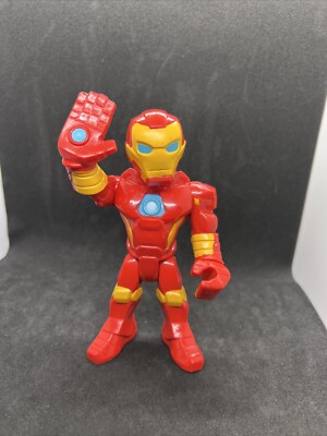 Playskool Marvel Super Hero Adventures Iron Man Figure Hasbro 2018 5''