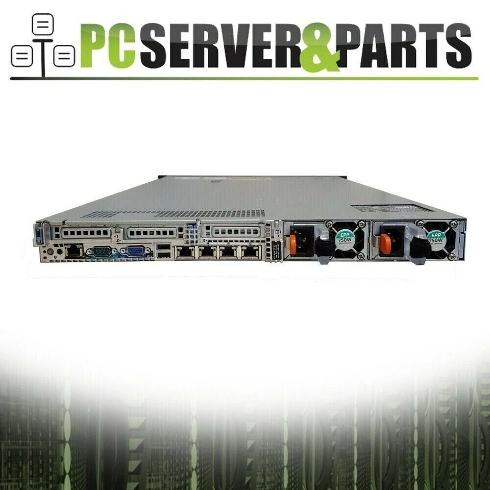 Dell PowerEdge R630 10B 3x PCI 20-Core 2.60GHz E5-2660 v3 64GB H730 10x Trays - Image 3 of 4