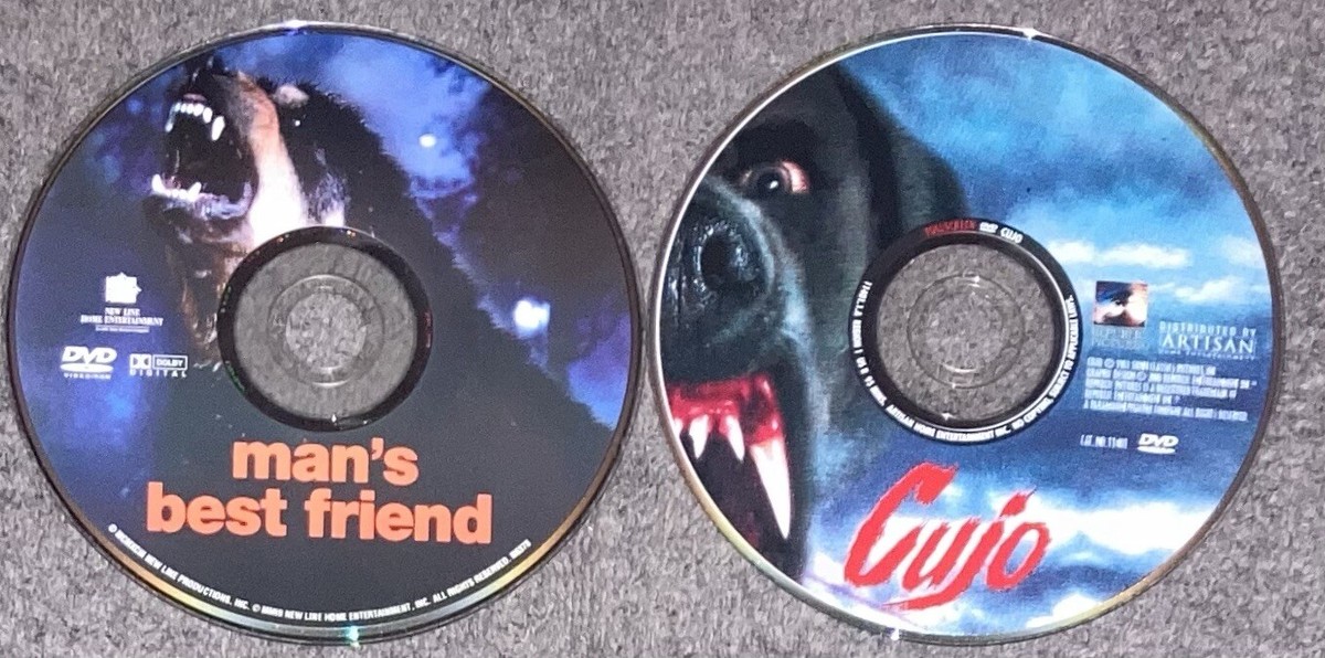 Cujo 1983/Man's Best Friend 1993 DVD Horror Double Feature ￼ | eBay