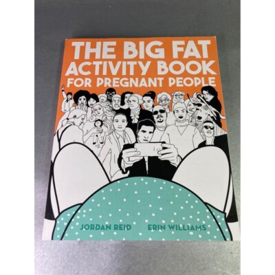  The Big Fat Activity Book For Pregnant People Funny Baby Shower Gift Mom 