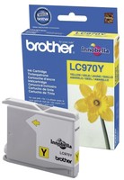 Brother® LC970Y Brother® Inkjet-Druckpatronen Yellow, 300 Seiten, LC970Y