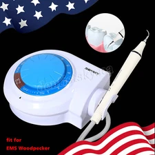 Dental Ultrasonic Scaler +5*Tips +Handpiece Fit EMS Cavitron WOOD-PECKER E2+
