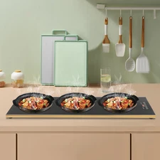 Constant temperature heating plate insulation table mat warm chopping board