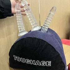 Inflatable Sex Pillow with Dildo Massage Masturbation Sex Toys Sex Furniture US