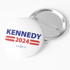 Robert F. Kennedy 2024 Presidential Campaign Pinback Button / RFK24-101