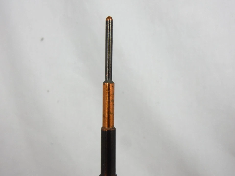 Handmade 70s Vintage Designobjekt Fernsehturm aus Metall television tower 32 cm - Bild 3 von 4