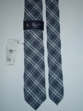 New PENGUIN by MUNSINGWEAR Cotton Blend Neck Tie Neckwear PLAID & Checks NWT $55