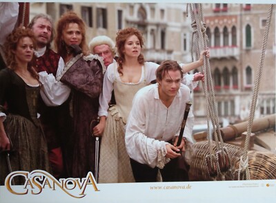Q475/2  Aushangfoto - HEATH LEDGER - Casanova