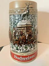 1987 Budweiser Collector C Series Stein Anheuser-Busch Beer Mug, Clydesdales