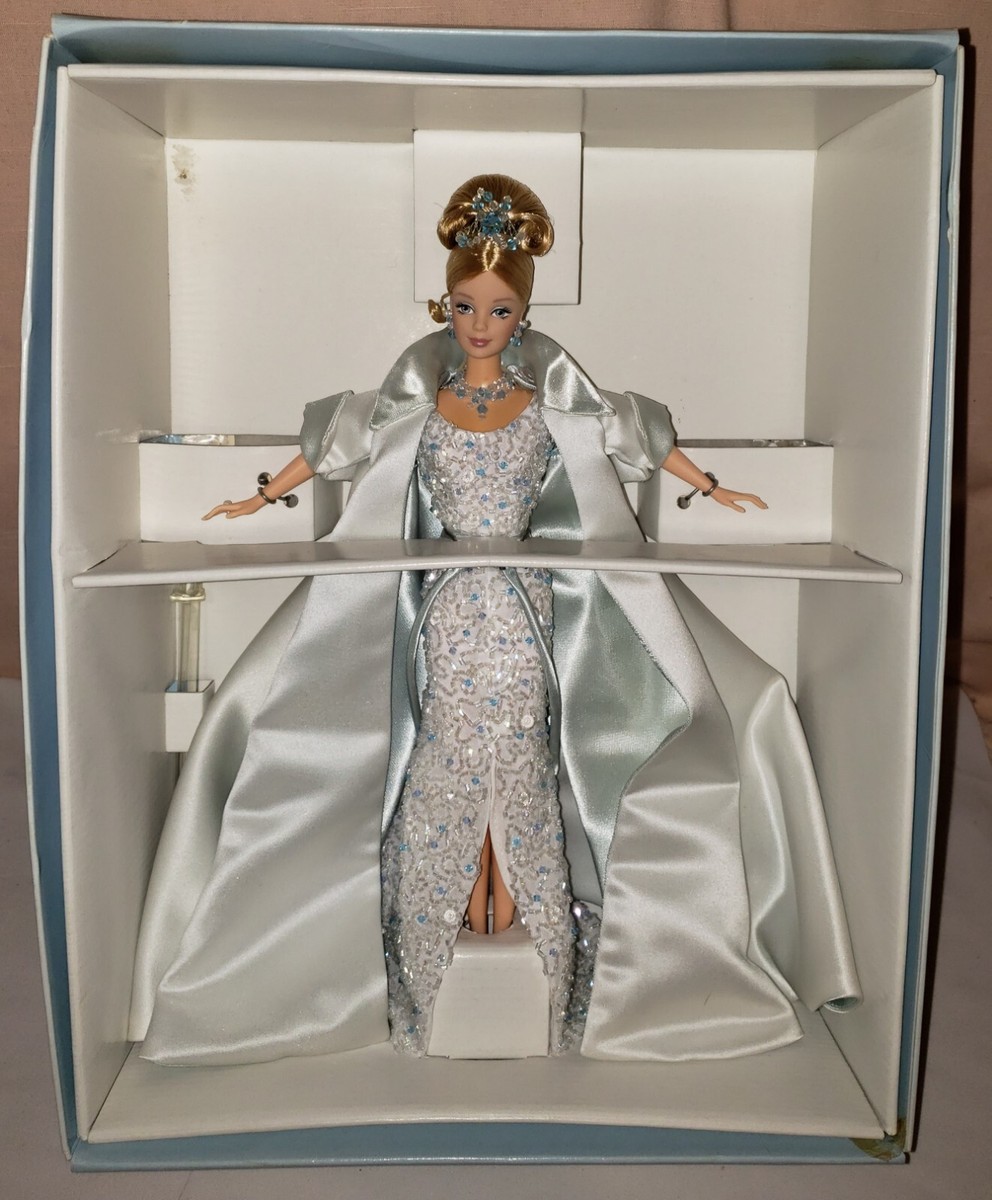 Vtg 98'Crystal Jubilee Barbie Doll 40th Anniversary Limited