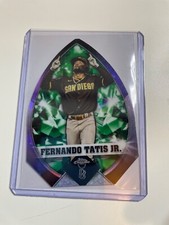 2022 Topps Chrome Ben Baller GREEN Diamond Die Cut Fernando Tatis 69/99