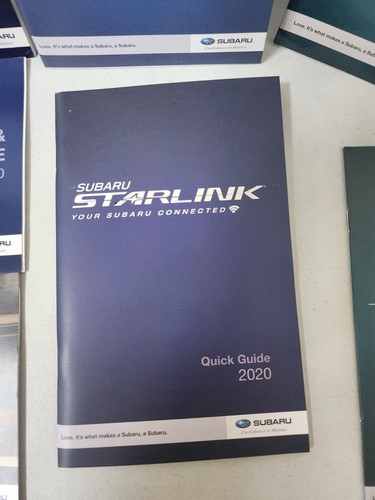 2020 SUBARU ASCENT OWNERS MANUAL BOOK SET WITH CASE FREE SHIPPING - Bild 10 von 12