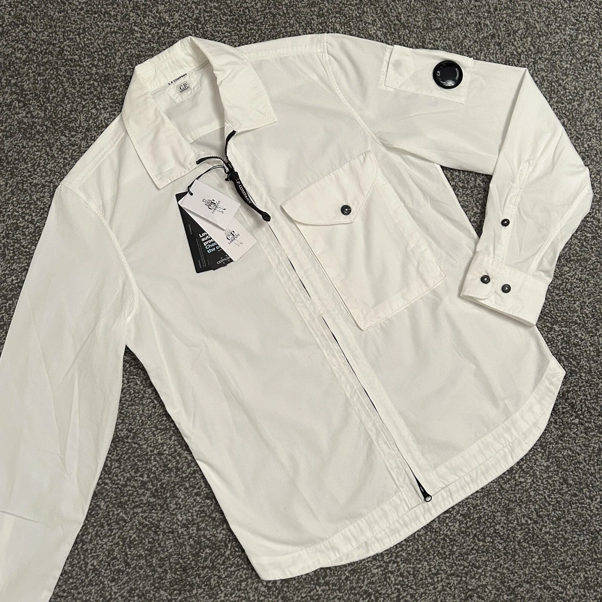 Cp white clearance jacket