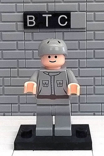 LEGO Star Wars Episode VI 6207 Rebel Technician - Bluish Gray Uniform Minifigure