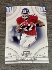 Brandon Jacobs 2008 Threads Giants #80  *L622*