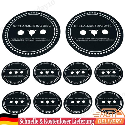 2 PCS Spacer Black Reel Adjusting Disc Gasket Spacer for Revox Studer Revox/Teac